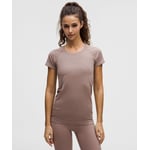 Track Stock of Lululemon Swiftly Tech Short-Sleeve Shirt 2.0 - Ashen Rose/Ashen Rose