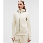 Track Stock of Scuba Full-Zip Hoodie - Light Ivory/Gold - 14