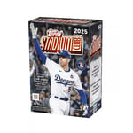 Track Stock of 2025 Topps Stadium Club Baseball Blaster Box