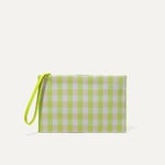 Track Stock of Rothy's The Wristlet - Citrus Gingham