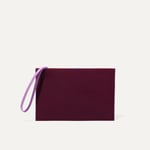 Track Stock of Rothy's The Wristlet - Collegiate Currant