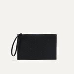 Track Stock of Rothy's The Wristlet - Black Shimmer