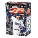 Track Stock of 2025 Topps Stadium Club Baseball Blaster Box