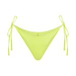 Track Stock of Skims Signature Swim Dipped Tie Bikini Bottom - Sphene - L