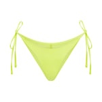 Track Stock of Skims Signature Swim Dipped Tie Bikini Bottom - Sphene - Xl
