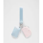 Track Stock of Lululemon Dual Pouch Wristlet - Foam Cloud/Pink Pearl/Silver