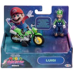 Track Stock of 2.5 inch Luigi with Pull Back Motorcycle 