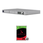 Track Stock of Ubiquiti 48TB UniFi Dream Machine Pro Max & IronWolf Pro Drive Kit (2 x 24TB)