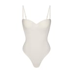 Track Stock of Skims Body Underwire Thong Bodysuit  - Ivory