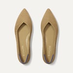 Track Stock of Rothy's The Point Ii - Tan Woven - 8 - Medium