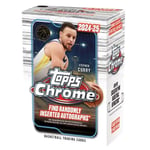 Track Stock of 2024-25 Topps NBA Chrome Basketball Blaster Box