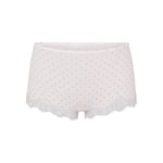 Track Stock of Skims Fits Everybody Lace Boy Short - Slate Pin Dot Print - M