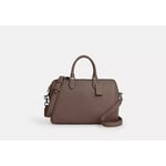 Track Stock of Coach Rowan Large Satchel Bag With Charms - Pebbled Leather