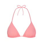 Track Stock of Skims Signature Swim Triangle Bikini Top - Melon - Xl