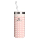 Track Stock of Stanley The Everyday Slim Can Cooler Cup | 10 Oz - Rose Quartz Rattan