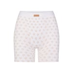 Track Stock of Skims Cotton Rib Boxer - Ochre Horseshoe Print - L