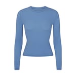 Track Stock of Skims Fits Everybody Long Sleeve T Shirt  - Arctic