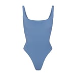 Track Stock of Skims Fits Everybody Square Neck Bodysuit - Arctic - S