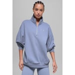 Track Stock of Alo Accolade 1/4 Zip Pullover - Winter Frost - M