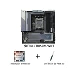 Track Stock of Sapphire NITRO+ B850M WIFI AM5 mATX Gaming Motherboard + AMD Ryzen 9 9900X3D 12-Core 24-Th