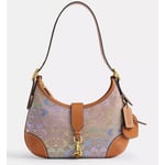 Track Stock of Coach Hamptons Hobo Bag - Rainbow Jacquard