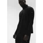 Track Stock of Alo Conquer 1/4 Zip Reform Long Sleeve - Black - Xl