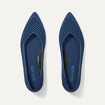 Track Stock of Rothy's The Point II - Deep Sea Mesh