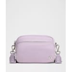 Track Stock of Lululemon Everywhere Crossbody Bag 2L - Metal Hardware - Lilac Play/Silver