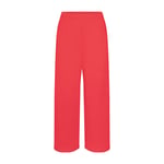 Track Stock of Skims Cotton Fleece Classic Straight Leg Pant - Washed Red - Xs