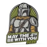 Track Stock of Din Djarin Pin - Star Wars Day: May The 4th Be With You - Star Wars: The Mandalorian