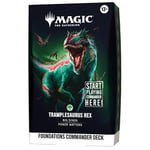 Track Stock of Magic: The Gathering Foundations Commander Deck - Tramplesaurus Rex