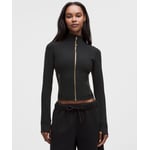 Track Stock of Define Cropped Jacket Nulu - Black/Gold/Gold