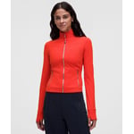 Track Stock of Define Cropped Jacket Nulu - Cherry Ember/Mirror Silver/Mirror Silver