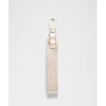 Track Stock of Never Lost Keychain - Light Ivory/Wacky Khaki/Gold - ONE SIZE