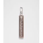 Track Stock of Never Lost Keychain - Downtown Tan/Light Ivory/Silver - ONE SIZE