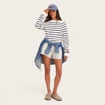 Track Stock of Parke x Target Rollneck Striped Sweater Navy M