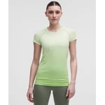 Track Stock of Lululemon Swiftly Tech Short-Sleeve Shirt 2.0 - Ombre Dye Matcha Multi