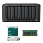 Track Stock of Synology 128TB DiskStation DS1825+ 8-Bay NAS Enclosure Kit with RAM Expansion (8 x 16TB)