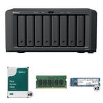 Track Stock of Synology 96TB DiskStation DS1825+ 8-Bay NAS Enclosure Kit with Dual Internal SSDs and RAM