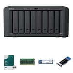 Track Stock of Synology 32TB DiskStation DS1825+ 8-Bay NAS Enclosure Kit with Internal SSD, RAM Expansion