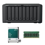 Track Stock of Synology 64TB DiskStation DS1825+ 8-Bay NAS Enclosure Kit with RAM Expansion (8 x 8TB)