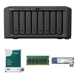 Track Stock of Synology 32TB DiskStation DS1825+ 8-Bay NAS Enclosure Kit with Dual Internal SSDs and RAM