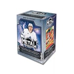 Track Stock of 2025-26 Skybox NHL Metal Universe Hockey Trading Card Blaster Box
