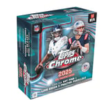Track Stock of 2025 Topps Chrome Football NFL Mega Box
