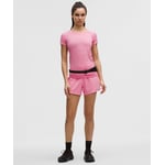 Track Stock of Hotty Hot High-Rise Lined Short 4" - Candy Cloud - 4