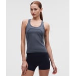 Track Stock of Lululemon Swiftly Tech Racerback Tank Top 2.0 - Spandex Stripe True Navy/White