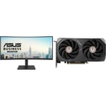 Track Stock of Monitor GPU Combo -  ASUS VA34VCPSR Bundle with  ZOTAC ZT-B50610H-10A