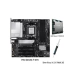 Track Stock of MSI PRO B850M-P WIFI Motherboard & AMD Ryzen 9 9900X3D CPU Combo, AM5 AMD B850 support PCI