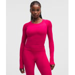 Track Stock of Swiftly Tech Long-Sleeve Shirt 2.0 *Waist Length - Mulberry Spark/Mulberry Spark - 6