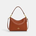 Track Stock of Coach Laurel Shoulder Bag  - Smooth leather/Gold/Tan